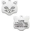 Frisco Stainless Steel Personalized Cat ID Tag, Cat -Frisco 153043 MAIN. AC SS1800 V1540560124