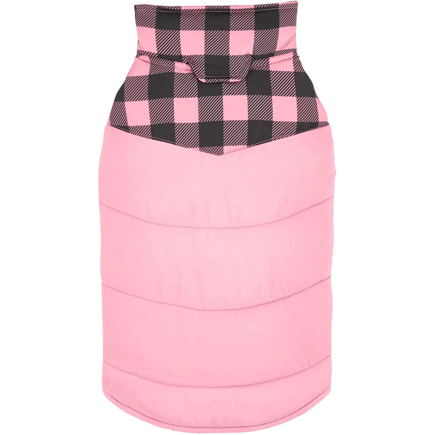 Frisco Mediumweight Boulder Plaid Insulated Dog & Cat Puffer Coat 6 Frisco Mediumweight Boulder Plaid Insulated Dog & Cat Puffer Coat - Image 4