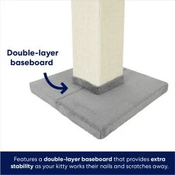 Frisco 33.5-in Sisal Cat Scratching Post -Frisco 163749 PT3. AC SS1800 V1667226990