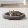 Frisco Self Warming Bolster Round Kitten Bed -Frisco 165315 Main. AC SS1800 V1576690675