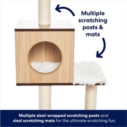 Frisco 62-in Modern Cat Tree & Condo 10 Frisco 62-in Modern Cat Tree & Condo -Frisco 177901 PT2. AC SS1800 V1667227352