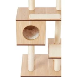 Frisco 47.5-in Modern Cat Tree & Condo -Frisco 177904 PT2. AC SS1800 V1584452278