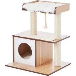 Frisco 28.5-in Modern Cat Tree & Condo -Frisco 177907 PT5. AC SS1800 V1584453388