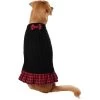 Frisco Plaid Cable Knit Dog & Cat Sweater Dress 1 Frisco Plaid Cable Knit Dog & Cat Sweater Dress -Frisco 223739 MAIN. AC SS1800 V1661865672