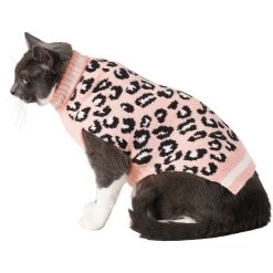 Frisco Leopard Print Dog & Cat Sweater -Frisco 223755 PT2. AC SS1800 V1599500522