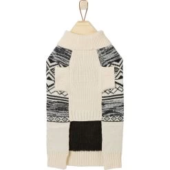 Frisco Black & Cream Turtleneck Sweater -Frisco 223850 PT4. AC SS1800 V1599055254