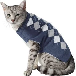 Frisco Argyle Dog & Cat Sweater -Frisco 223858 PT2. AC SS1800 V1599748854