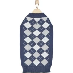 Frisco Argyle Dog & Cat Sweater -Frisco 223858 PT3. AC SS1800 V1599748856