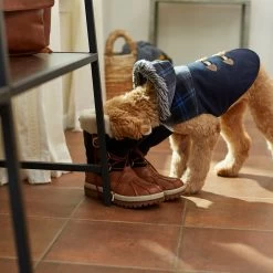 Frisco Plaid Hooded Insulated Dog & Cat Peacoat -Frisco 223874 PT8. AC SS1800 V1608826069