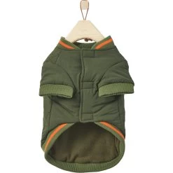 Frisco Mediumweight Insulated Quilted Bomber Dog & Cat Coat -Frisco 223977 PT4. AC SS1800 V1599054067