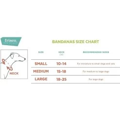 Frisco Peppermint Personalized Dog & Cat Bandana -Frisco 242807 PT1. AC SS1800 V1600121527