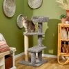 Frisco 41.5-in Real Carpet Wooden Cat Tree 1 Frisco 41.5-in Real Carpet Wooden Cat Tree -Frisco 244527 MAIN. AC SS1800 V1606765034