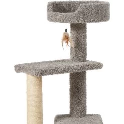 Frisco 41.5-in Real Carpet Wooden Cat Tree -Frisco 244527 PT4. AC SS1800 V1603204601