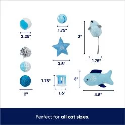 Frisco Holiday Stocking Variety Pack Cat Toy With Catnip, 25 Count -Frisco 244939 PT2. AC SS1800 V1694809487