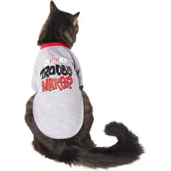 Frisco Little Trouble Maker Dog & Cat T-Shirt -Frisco 248639 PT2. AC SS1800 V1644959814