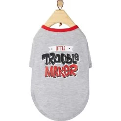 Frisco Little Trouble Maker Dog & Cat T-Shirt -Frisco 248639 PT3. AC SS1800 V1644960083