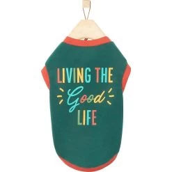 Frisco Living The Good Life Dog & Cat T-Shirt -Frisco 248973 PT3. AC SS1800 V1644450390