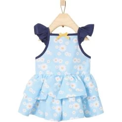 Frisco Blue Daisies Dog & Cat Dress -Frisco 249045 PT3. AC SS1800 V1644447096
