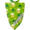 Frisco Green Ale Personalized Dog & Cat Bandana -Frisco 254207 MAIN. AC SS1800 V1608266540