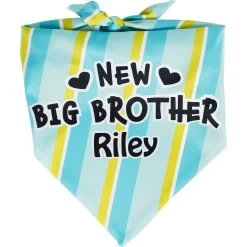 Frisco Big Brother Personalized Dog & Cat Bandana -Frisco 254231 PT2. AC SS1800 V1633062098