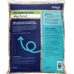 Fresh Step Products Fresh Scent Cat Litter Deodorizing Crystals & Frisco Pine Pellet Unscented Non-Clumping Wood Cat Litter -Frisco 255591 PT4. AC SS1800 V1660258373