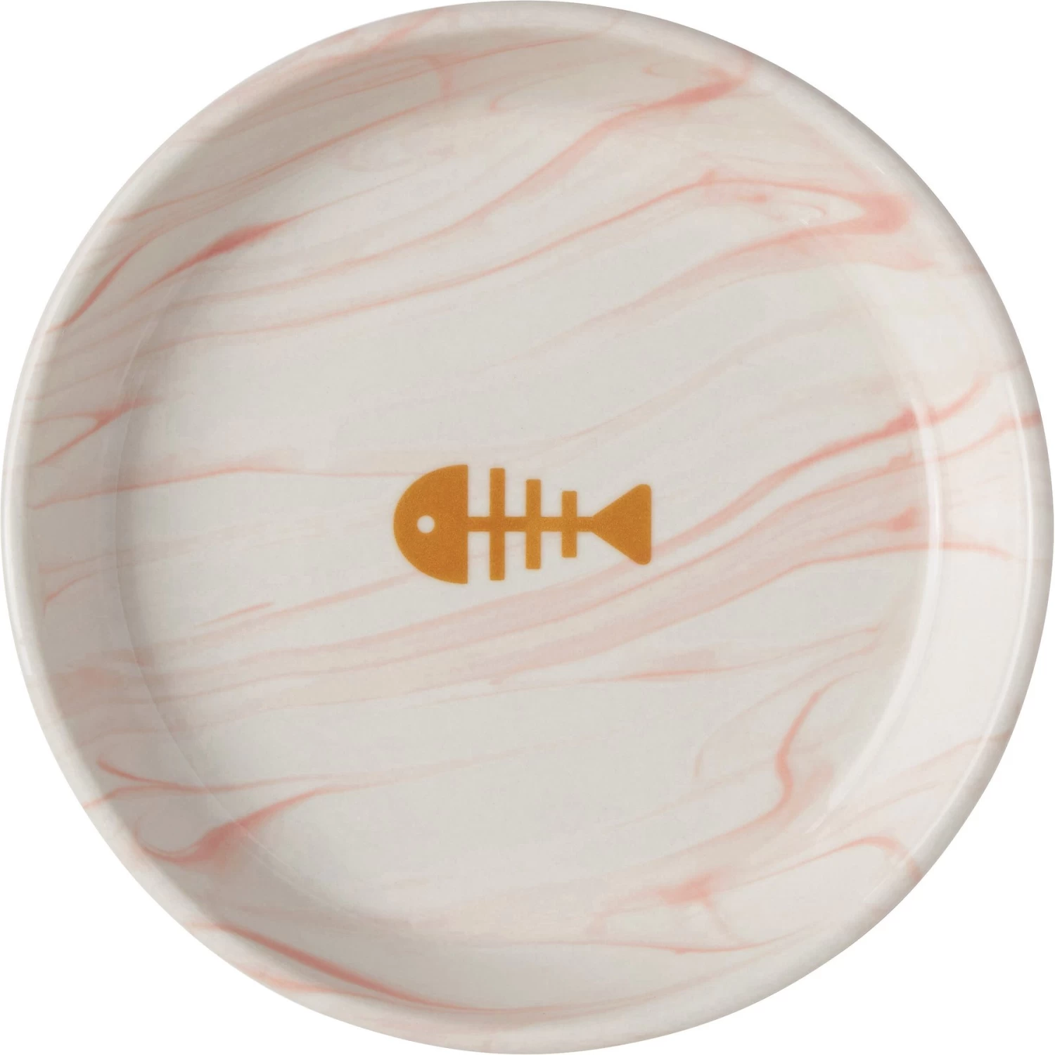 Frisco Marble Design Non-skid Ceramic Cat Bowl 6 Frisco Marble Design Non-skid Ceramic Cat Bowl - Image 4