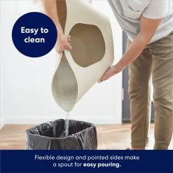 Frisco Leaf High-Sided Cat Litter Box, Large -Frisco 258782 PT3. AC SS1800 V1675279642