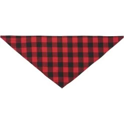 Red Buffalo Plaid Dog & Cat Bandana -Frisco 267899 PT4. AC SS1800 V1637674624