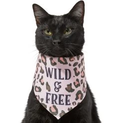 Frisco Pink Leopard Dog & Cat Bandana -Frisco 267922 PT3. AC SS1800 V1637687868