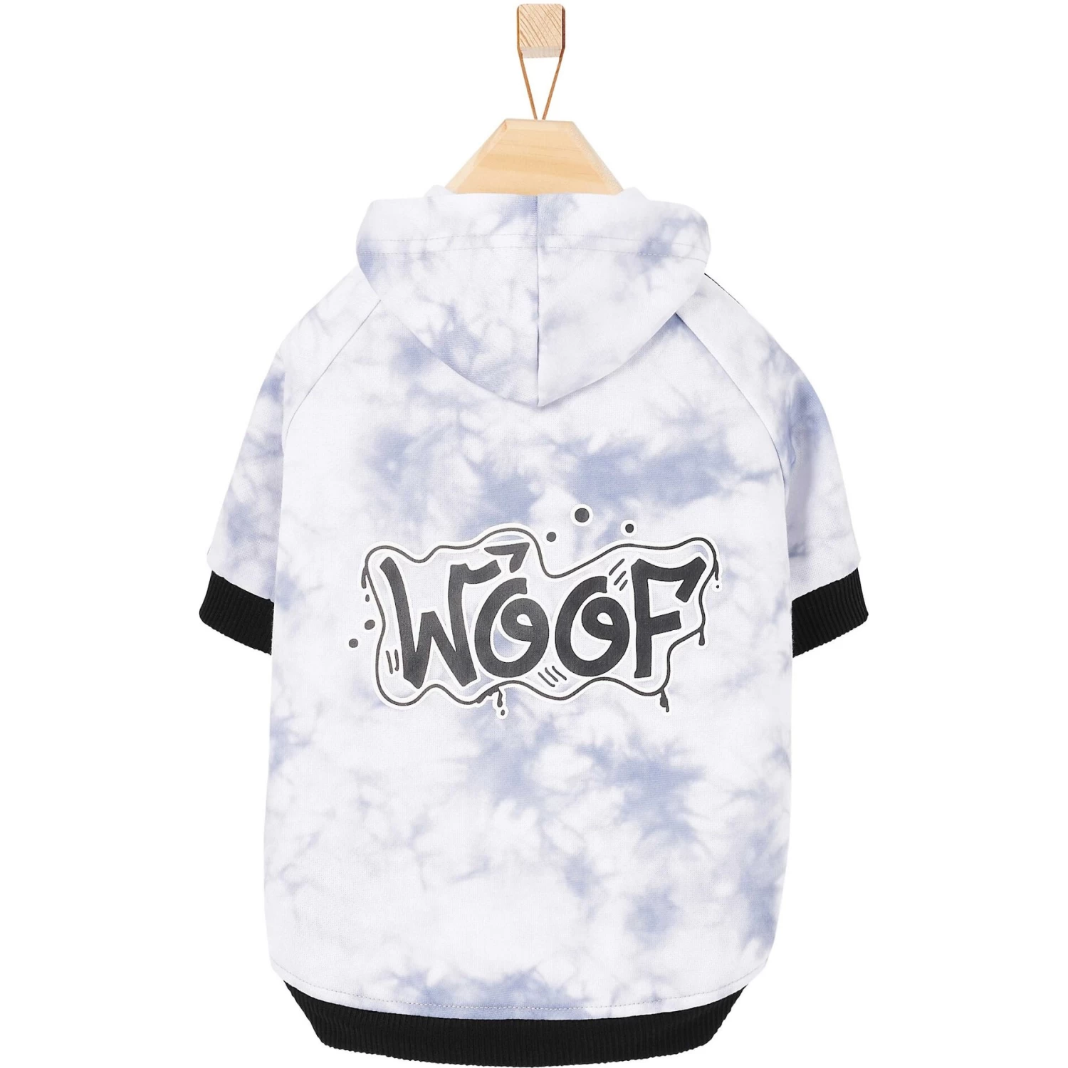 Frisco Woof Tiedye Print Dog & Cat Hoodie 3 Frisco Woof Tiedye Print Dog & Cat Hoodie