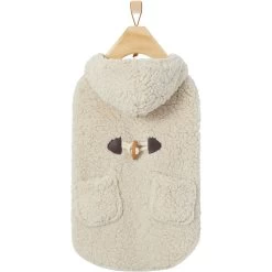 Frisco Lightweight Soft Sherpa Dog & Cat Coat, Oatmeal -Frisco 268328 PT4. AC SS1800 V1628779618
