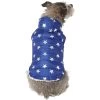 Frisco Mediumweight Metallic Star Print Insulated Dog & Cat Parka, Navy -Frisco 268413 MAIN. AC SS1800 V1628697119