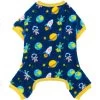 Frisco Dog & Cat Cozy Plush Fleece PJs, Outer Space -Frisco 268477 MAIN. AC SS1800 V1637680055