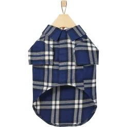 Frisco Navy Plaid Dog & Cat Flannel Shirt -Frisco 268596 PT4. AC SS1800 V1637715721