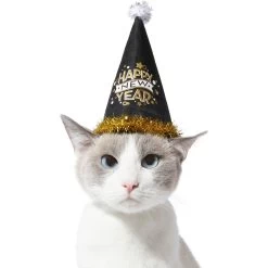 Frisco Happy New Year Dog & Cat Hat -Frisco 276190 PT3. AC SS1800 V1631303591