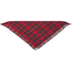 Frisco Red/Green Plaid Dog & Cat Flannel Bandana -Frisco 276201 PT4. AC SS1800 V1637656657