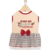 Frisco Kiss Me Under The Mistletoe Dog & Cat Dress -Frisco 276335 MAIN. AC SS1800 V1637690225