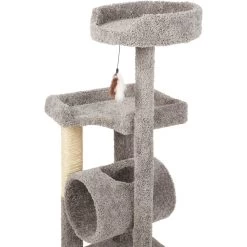 Frisco 54-in Real Carpet Cat Tree With Tunnel And Square Perches -Frisco 282767 PT3. AC SS1800 V1621949643