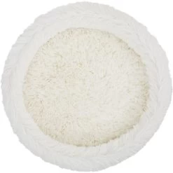 Frisco Eyelash Fur Round Elevated Cat Bed -Frisco 285211 PT4. AC SS1800 V1625069603