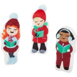 Frisco Holiday Carolers Plush Cat Toy With Catnip, 3 Count