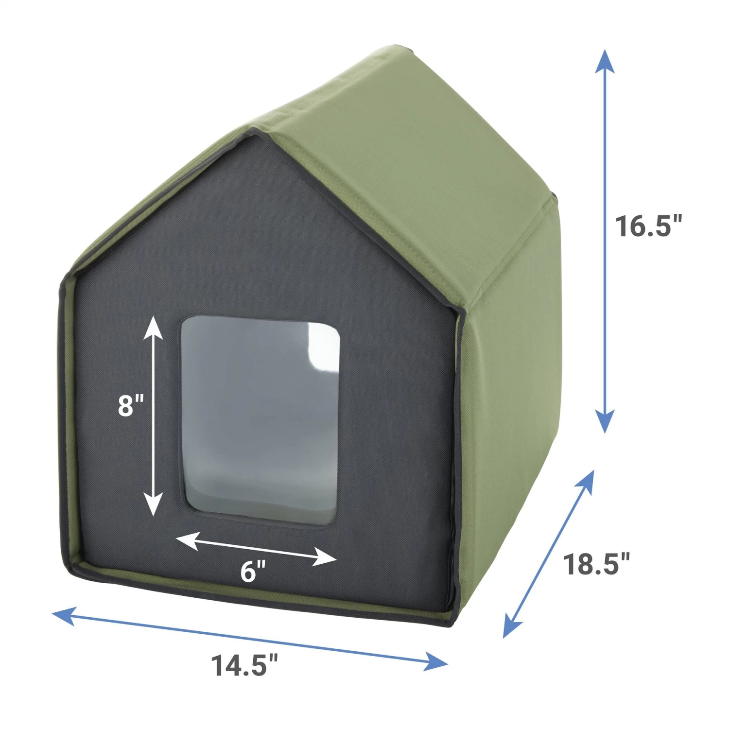 Frisco Indoor Unheated Cat House 4 Frisco Indoor Unheated Cat House - Image 2