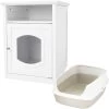 Frisco Decorative Side Table Cat Litter Box Cover & Frisco Open Top Cat Litter Box With Rim, Large 2 Frisco Decorative Side Table Cat Litter Box Cover & Frisco Open Top Cat Litter Box With Rim, Large -Frisco 297992 MAIN. AC SS1800 V1621294940
