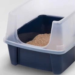 Frisco Plastic Litter Scooper With Caddy & IRIS USA Open Top Litter Box With Scatter Shield 13 Frisco Plastic Litter Scooper With Caddy & IRIS USA Open Top Litter Box With Scatter Shield -Frisco 298166 PT4. AC SS1800 V1623197246