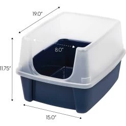 Frisco Plastic Litter Scooper With Caddy & IRIS USA Open Top Litter Box With Scatter Shield 14 Frisco Plastic Litter Scooper With Caddy & IRIS USA Open Top Litter Box With Scatter Shield -Frisco 298166 PT5. AC SS1800 V1623196667