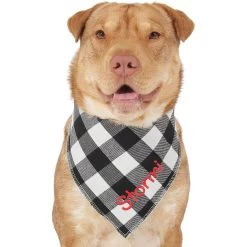 Frisco Buffalo Check Embroidered Personalized Dog & Cat Bandana 15 Frisco Buffalo Check Embroidered Personalized Dog & Cat Bandana -Frisco 301162 PT6. AC SS1800 V1628536015