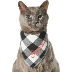 Frisco Buffalo Check Embroidered Personalized Dog & Cat Bandana 16 Frisco Buffalo Check Embroidered Personalized Dog & Cat Bandana -Frisco 301162 PT7. AC SS1800 V1628535983