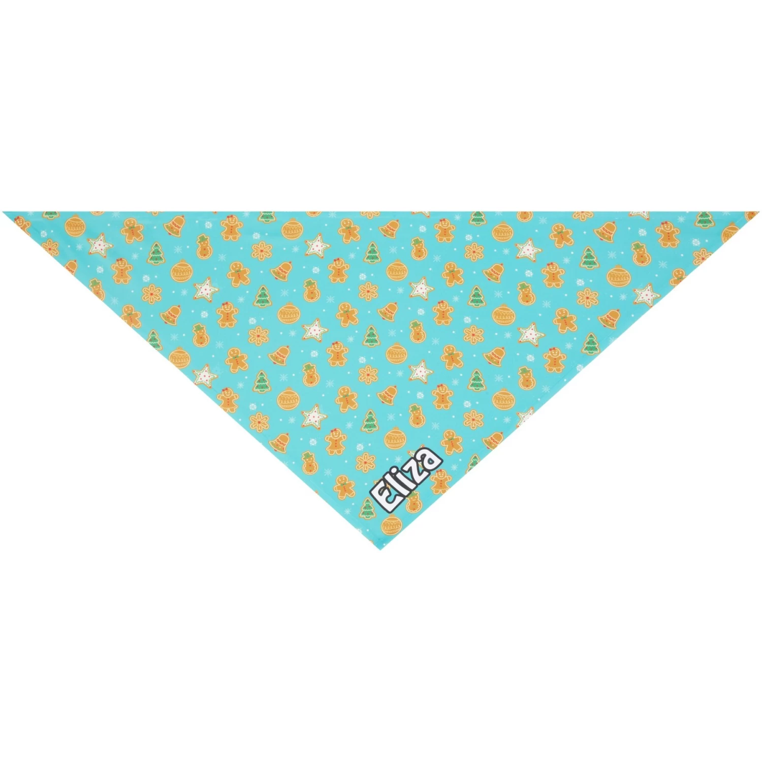 Frisco Gingerbread Cookie Personalized Dog & Cat Bandana 6 Frisco Gingerbread Cookie Personalized Dog & Cat Bandana - Image 4