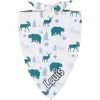 Frisco Buffalo Plaid Winter Animals Personalized Dog & Cat Bandana -Frisco 301365 MAIN. AC SS1800 V1627654962