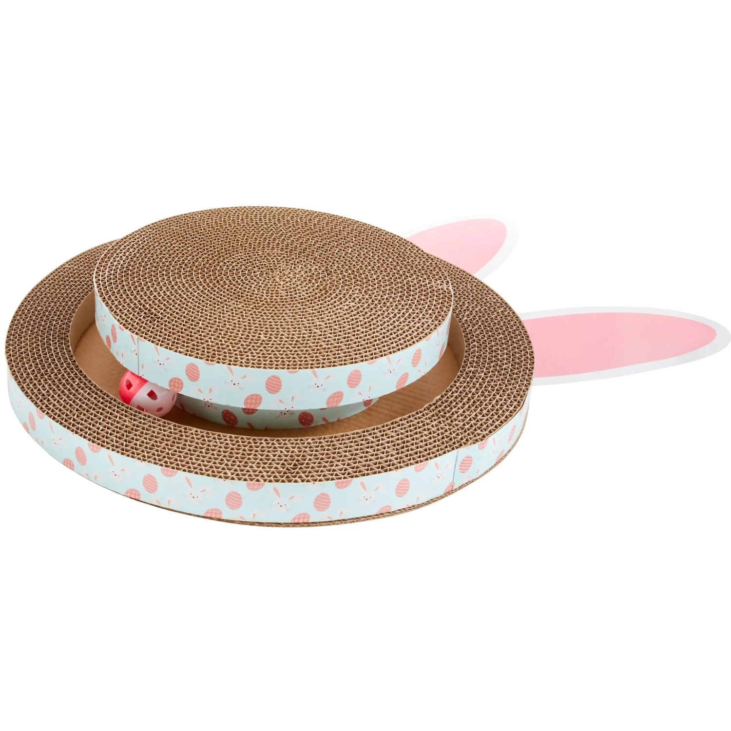 Frisco Easter Bunny Shaped Scratcher Cat Toy With Catnip 3 Frisco Easter Bunny Shaped Scratcher Cat Toy With Catnip