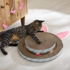 Frisco Easter Bunny Shaped Scratcher Cat Toy With Catnip 8 Frisco Easter Bunny Shaped Scratcher Cat Toy With Catnip -Frisco 304986 PT3. AC SS1800 V1642441652